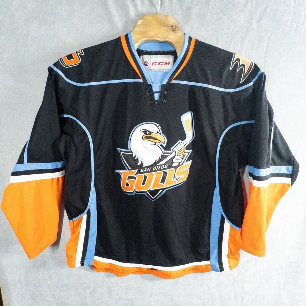 CCM San Diego Gulls AHL Hockey Ducks Mens Large - Picture 2 of 9